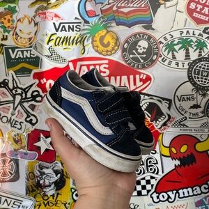 Vans Toddler Oldskool V Navy